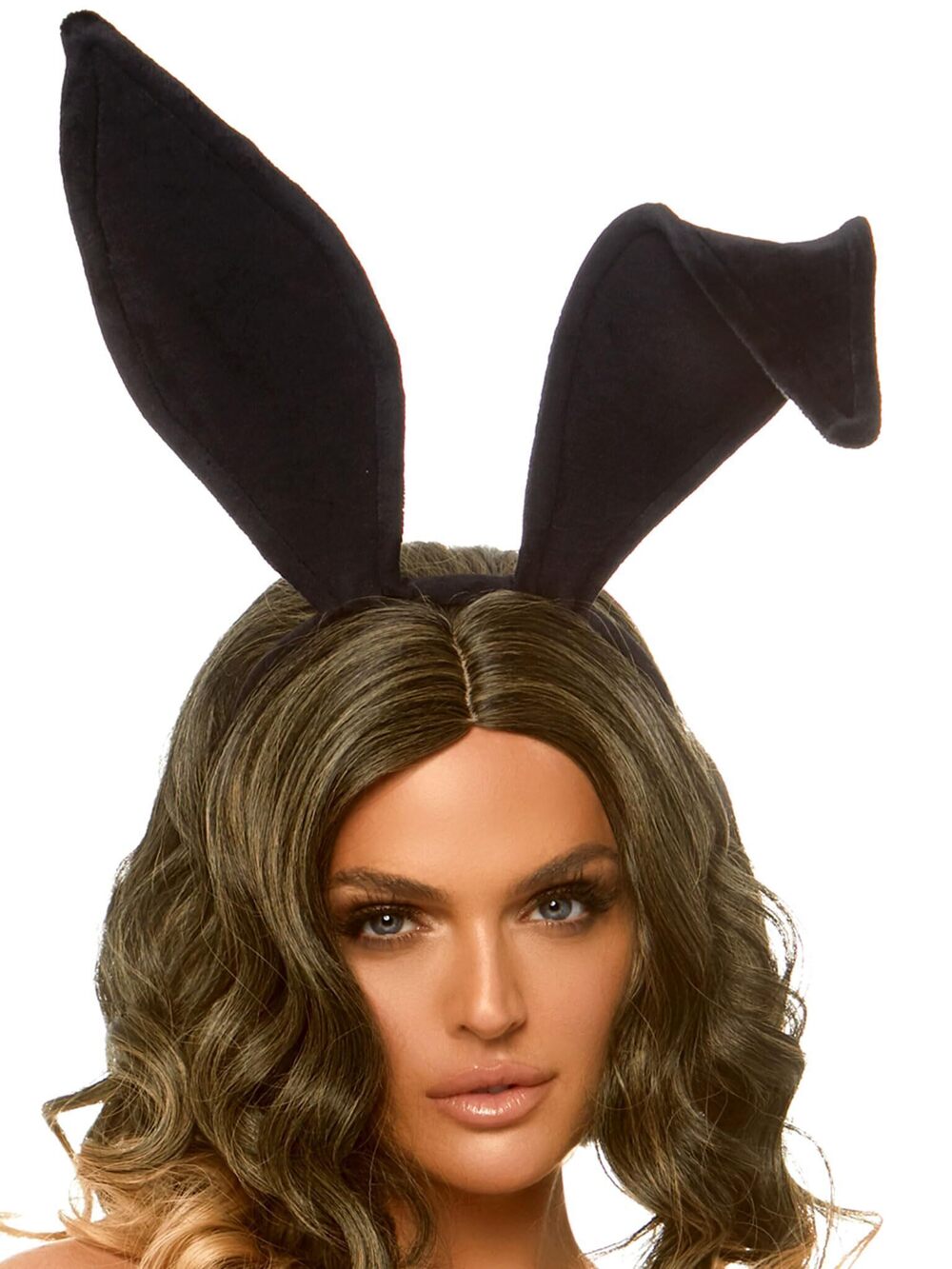 9451 Leg Avenue Bendable Bunny Easter Rabbit Costume Headwear, Black